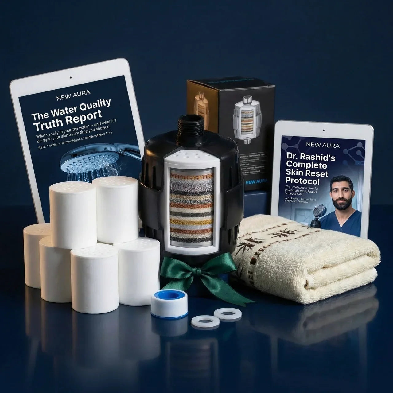 New Aura™ Shower Filter - 6 Filters
